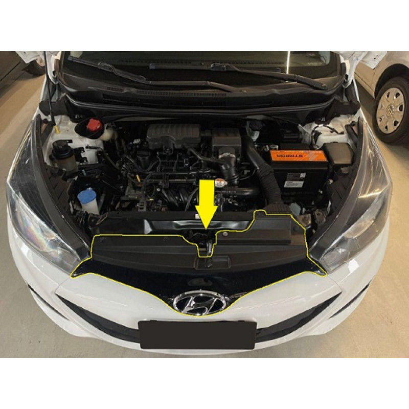 Grade Superior Radiador HB20 13 À 15 Original Com Pinos Quebrados