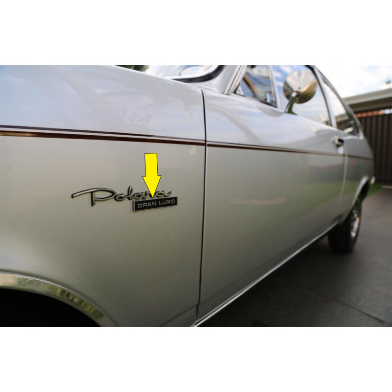 Emblema Gran Luxo Lateral Paralama Dodge Polara Usado - Par