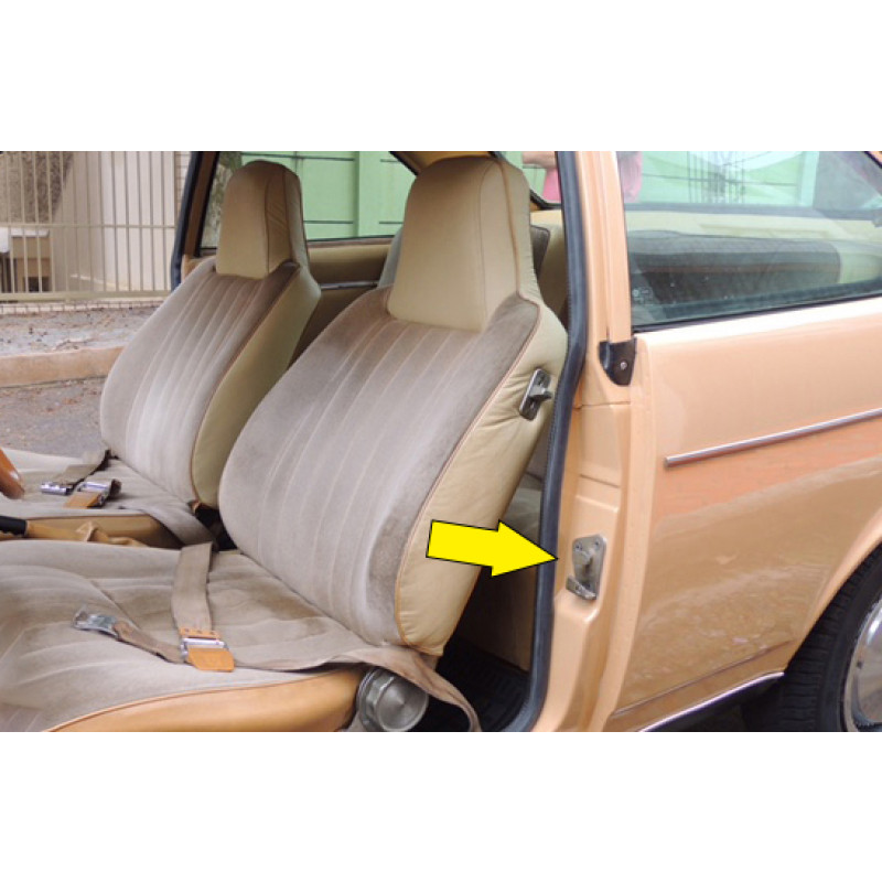 Batente Guia Porta Dodge 1800 Polara Original Usado - Jogo