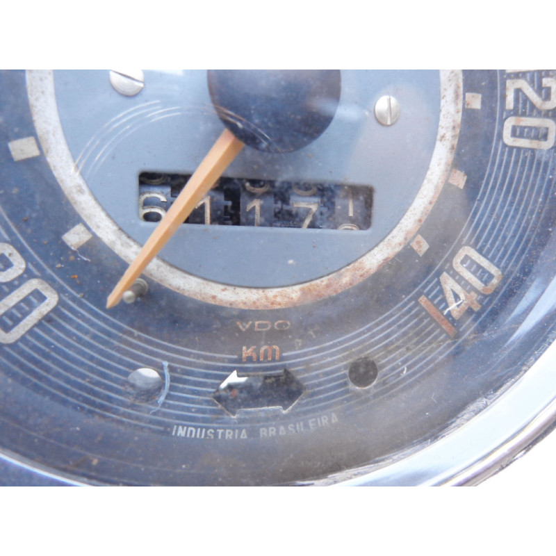 Velocímetro Fusca 1300 1500 140 Km/h Usado Sem Teste