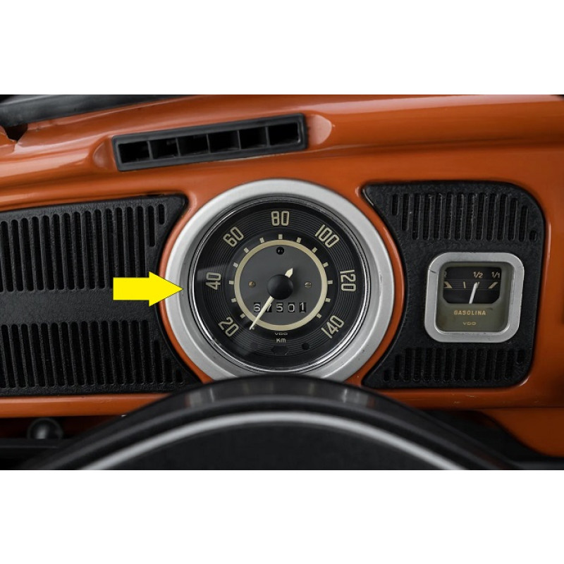 Velocímetro Fusca 1300 1500 140 Km/h Usado Sem Teste