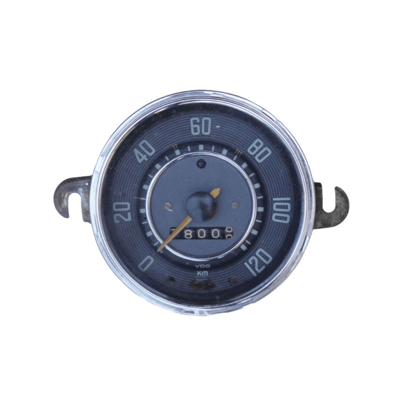 Velocímetro Fusca 1200 120 Km/h Original Usado Sem Teste