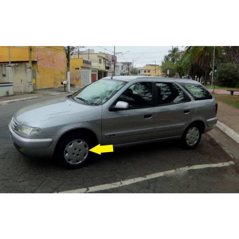 Calota Aro 14 Citroën Xsara Original Usada - Par