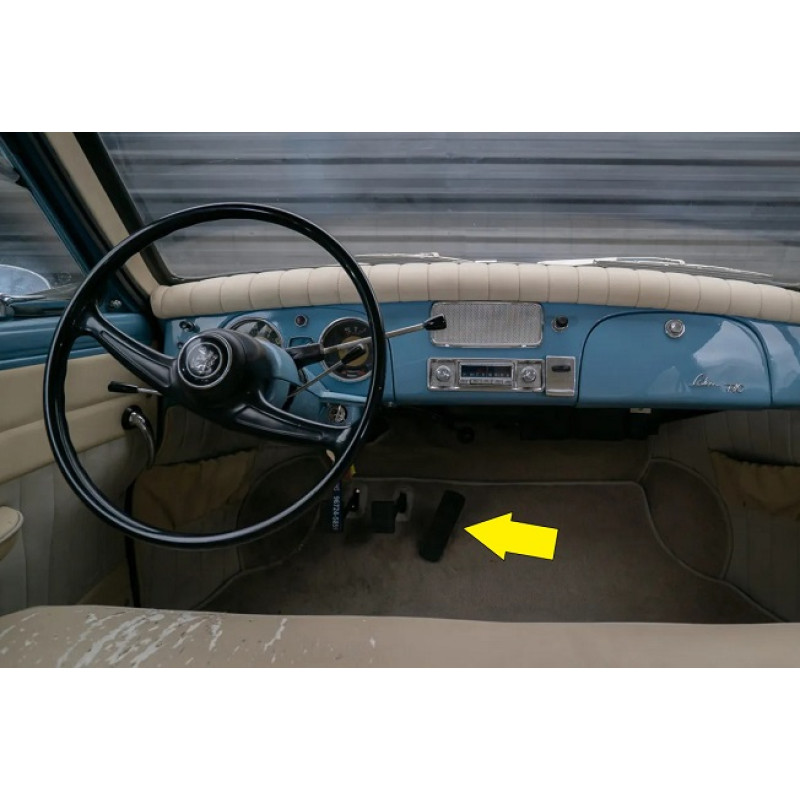 Borracha Pedal Acelerador Dkw Belcar Vemaguet Vermelha