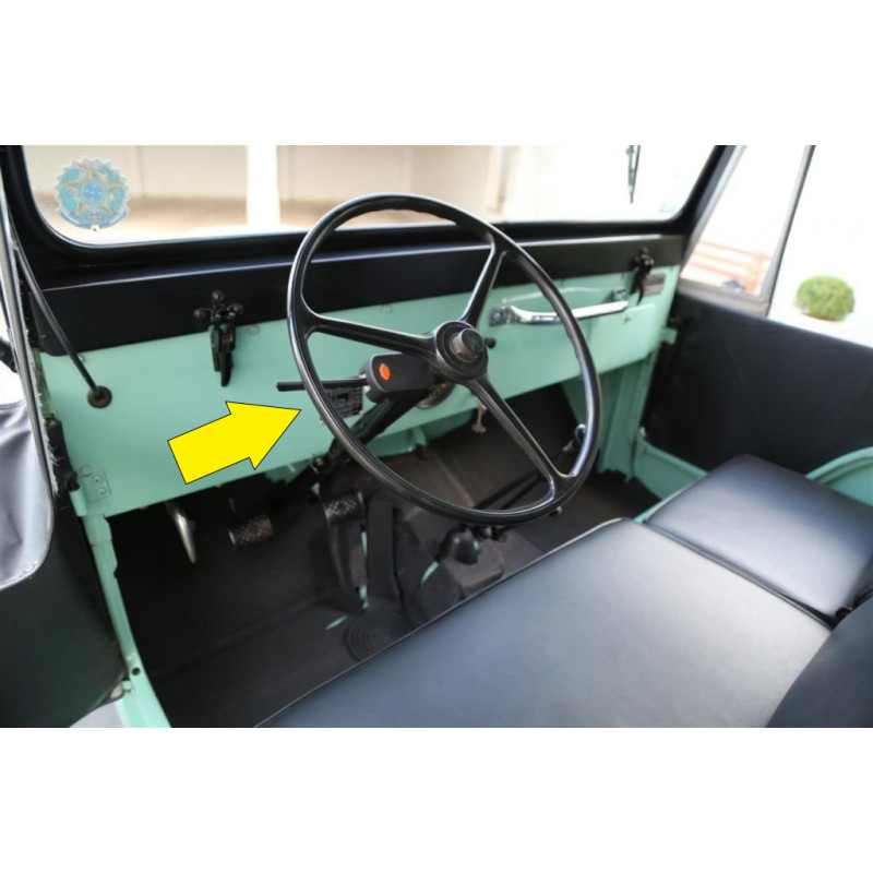 Volante Jeep Willys Cj3 Cj5 49 À 59 Original Restaurado