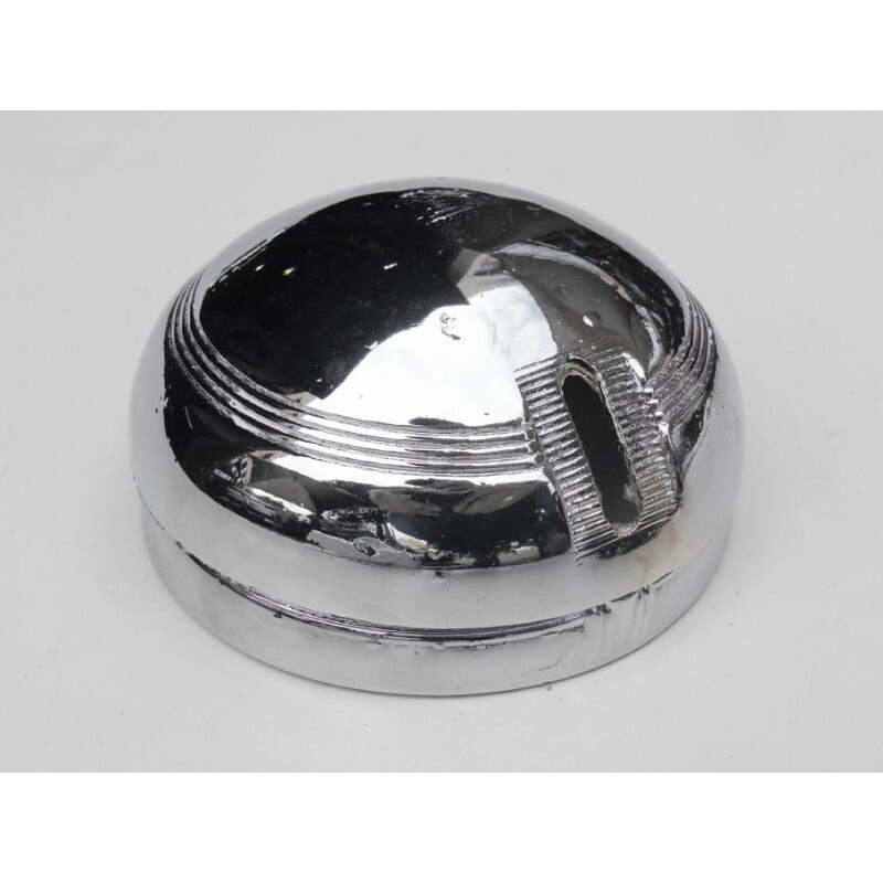 Farol Milha Neblina 4" Antigo Cromado Universal - Unitário