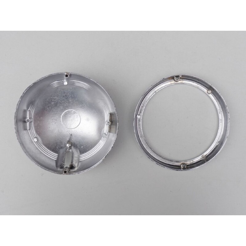 Farol Milha Neblina 4" Antigo Cromado Universal - Unitário