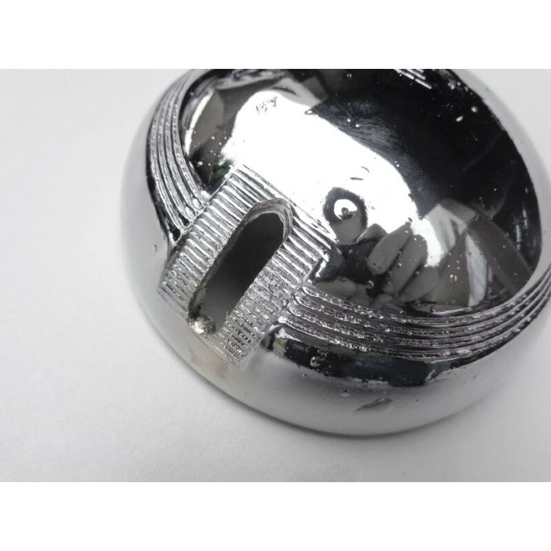 Farol Milha Neblina 4" Antigo Cromado Universal - Unitário