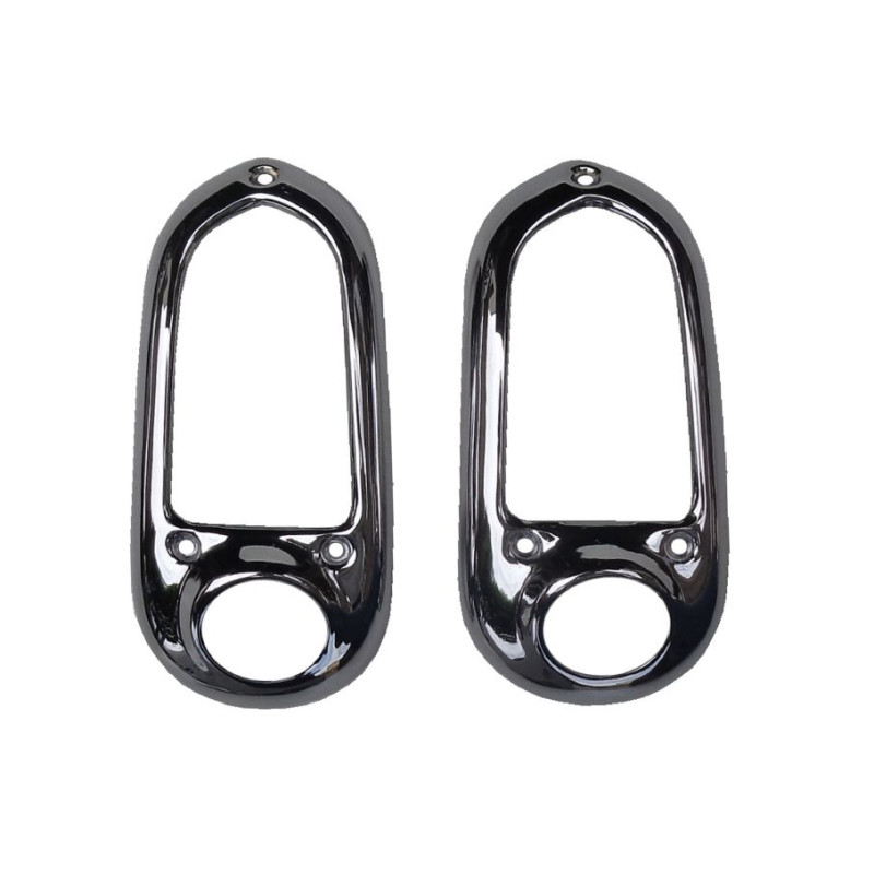 Aro Moldura Lanterna Chevrolet Passeio 1949 E 50 Novo - Par