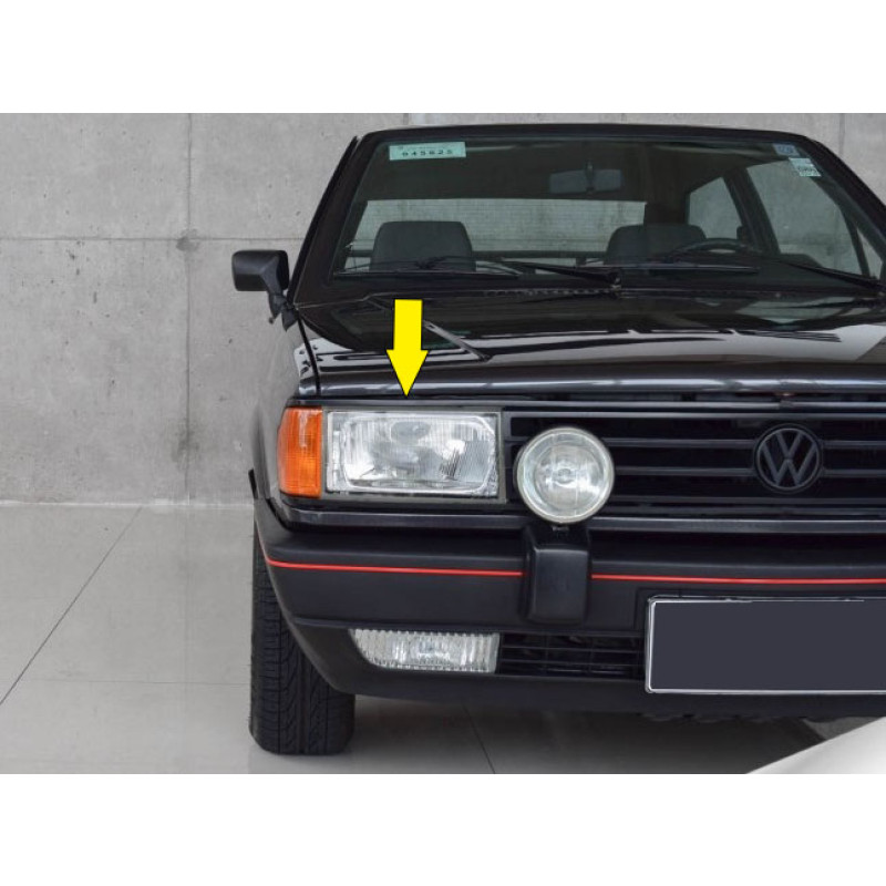 Farol Direito Gol Saveiro 87 À 90 Assimétrico Original Cibé Novo