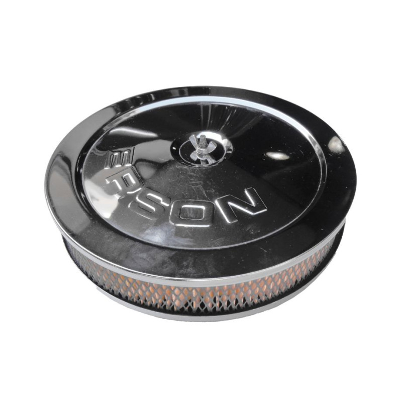 Filtro De Ar Cromado Carro Antigo Erson Boca 13cm Novo