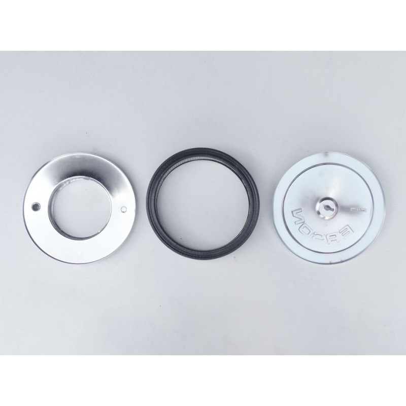 Filtro De Ar Cromado Carro Antigo Erson Boca 13cm Novo