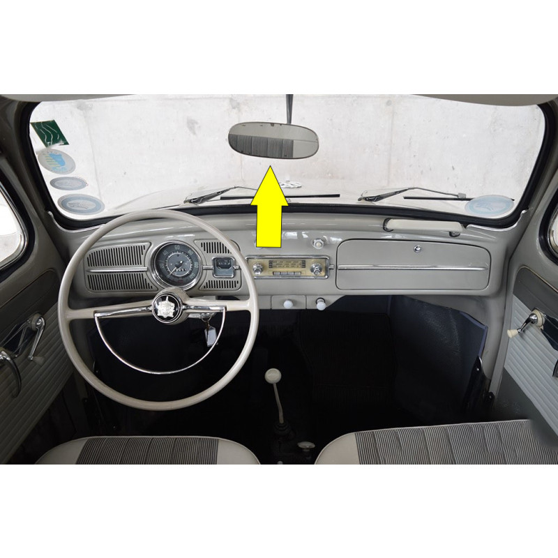 Retrovisor Interno Fusca Até 74 Original VW Usado