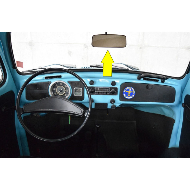 Retrovisor Interno Fusca 71 À 74 Original VW Usado