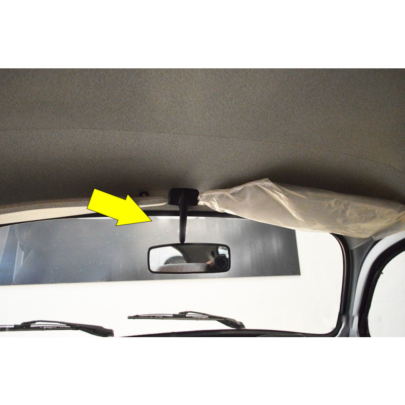 Retrovisor Interno Fusca 77 À 96 Com Botão Original Usado