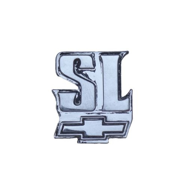 Emblema SL Painel Traseiro Chevette 78 E 79 Sem Pintura