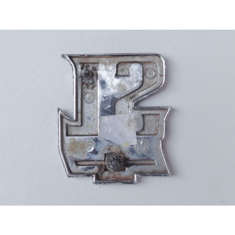 Emblema SL Painel Traseiro Chevette 78 E 79 Sem Pintura