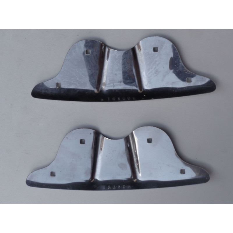 Reforço Paralama Traseiro Fusca Asa Morcego Inox - Par