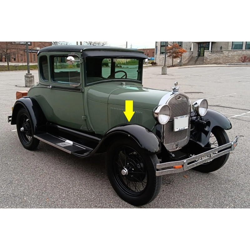 Paralama Dianteiro Direito Ford 1928 E 1929 Fordinho Original Usado