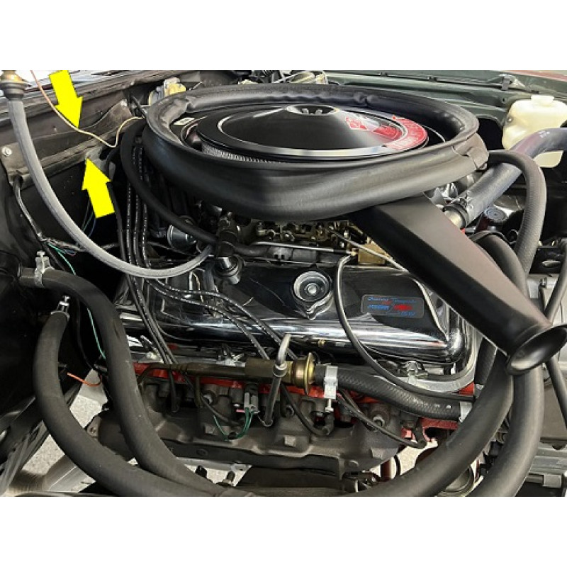 Suporte Da Fiação Parede Corta Fogo Chevelle Camaro 64 À 71