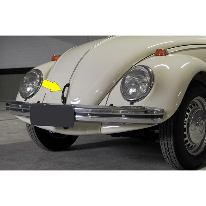 Maçaneta Capô Dianteiro Fusca 71 Em Diante Original VW Usada