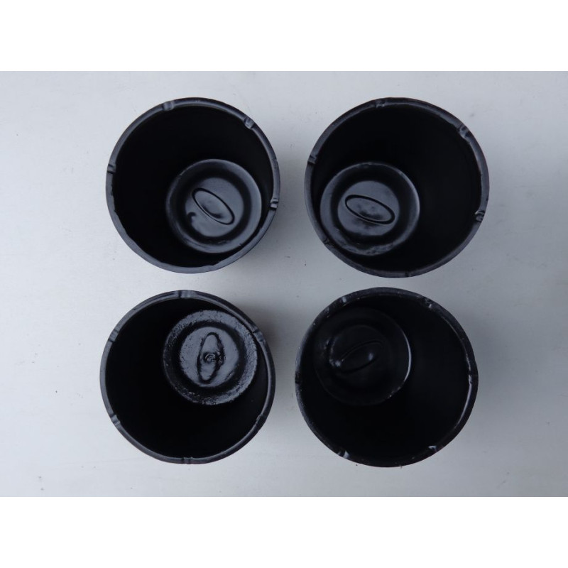 Calota Copinho Metal P/ Roda Ferro F-1000 86 À 98 Original - Jogo