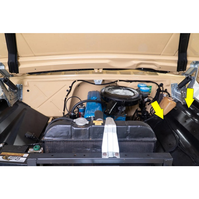 Saia Interna Paralama Esquerdo C-10 D-10 Original GM Usada