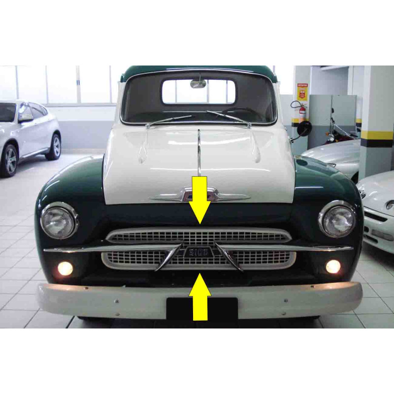 Grade Dianteira Chevrolet Brasil 58 a 62 Original Usada