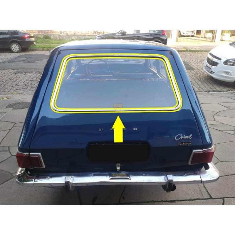 Friso Vigia Traseiro Belina I Até 74 Modelo Menor - Par