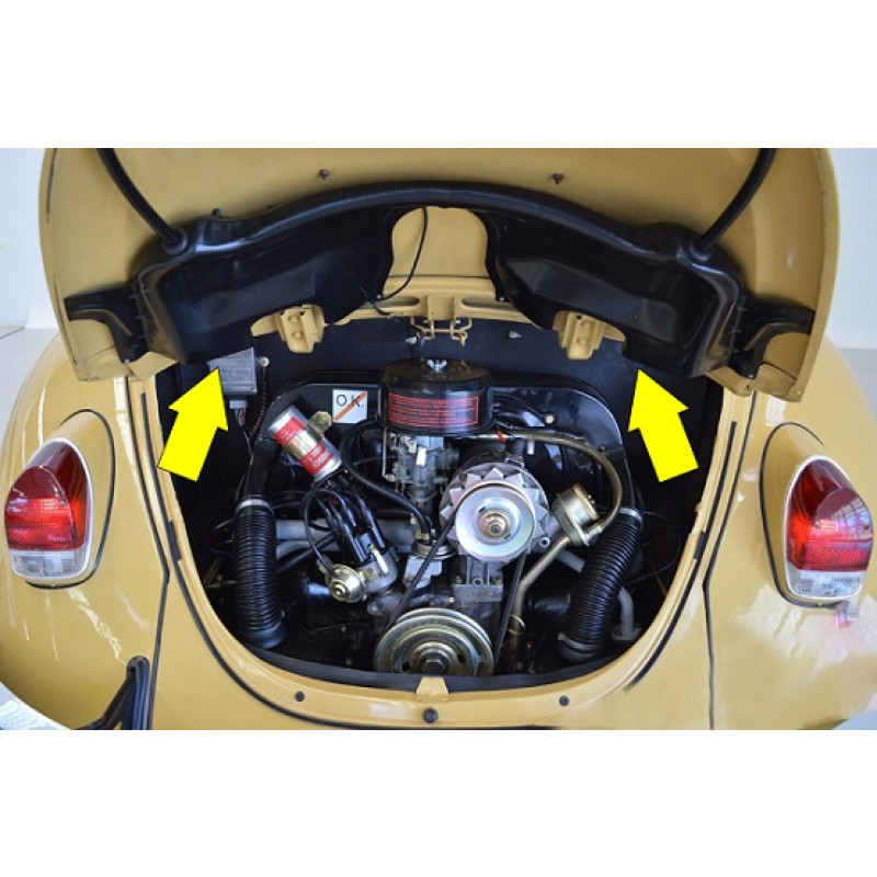 Coletor Água Morcegão Tampa Motor Fusca Original Usado