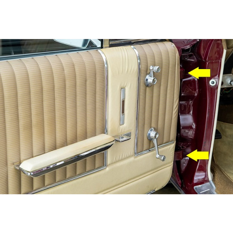 Dobradiça Porta Dianteira Esquerda Galaxie Landau Usada - Par