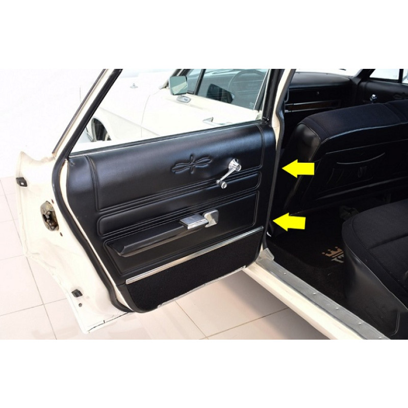 Dobradiça Porta Traseira Esquerda Galaxie Landau Usada - Par