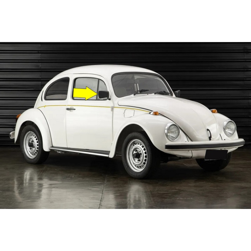 Retrovisor Externo Direito Fusca 78 Diante Original Flag Novo