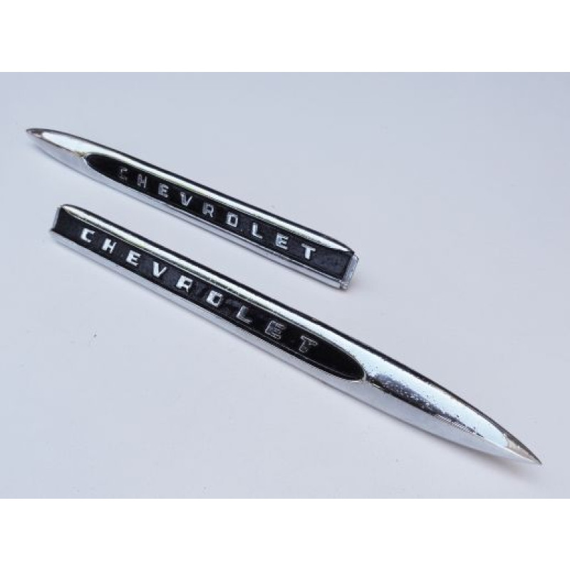 Emblema Flecha Paralama Chev Marta Rocha 1956 Parcial - Par