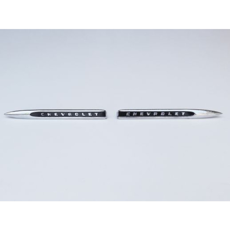 Emblema Flecha Paralama Chev Marta Rocha 1956 Parcial - Par