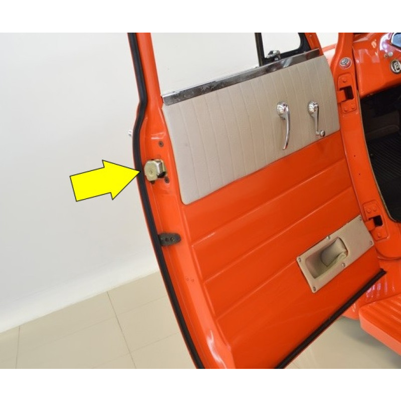 Fechadura Porta Esquerda Chevrolet Brasil 58 À 63 Adaptação Antiga