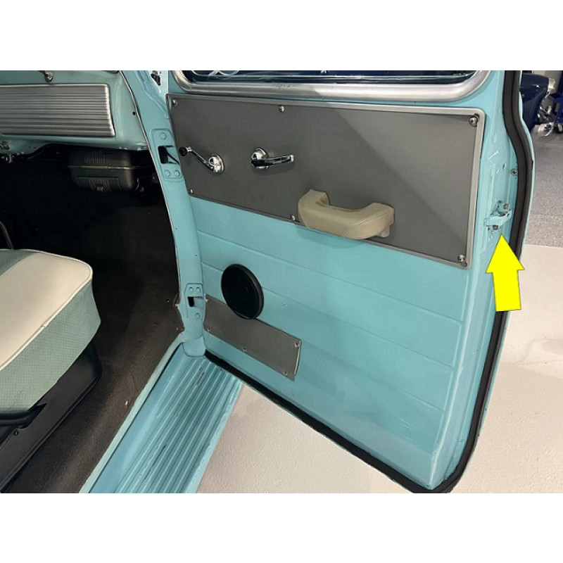 Fechadura Porta Direita Chevrolet Boca De Sapo Até 50 Adaptação Antiga