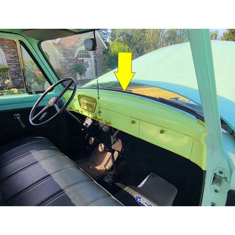 Painel Instrumentos F-100 53 À 55 E 58 Original Completo