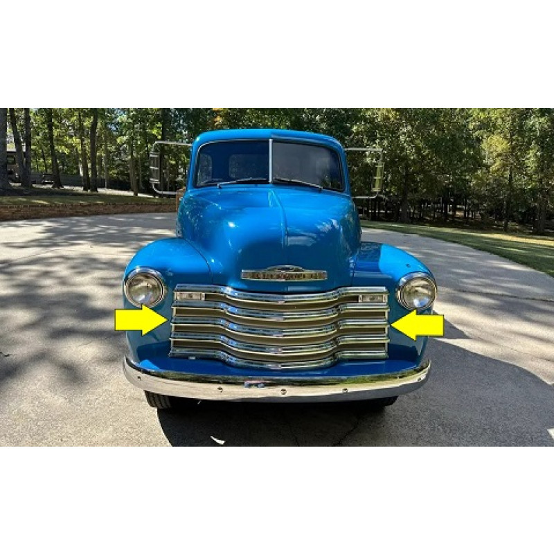 Grade Caminhão Chev 6400 Boca De Sapo Cromada Original Usada