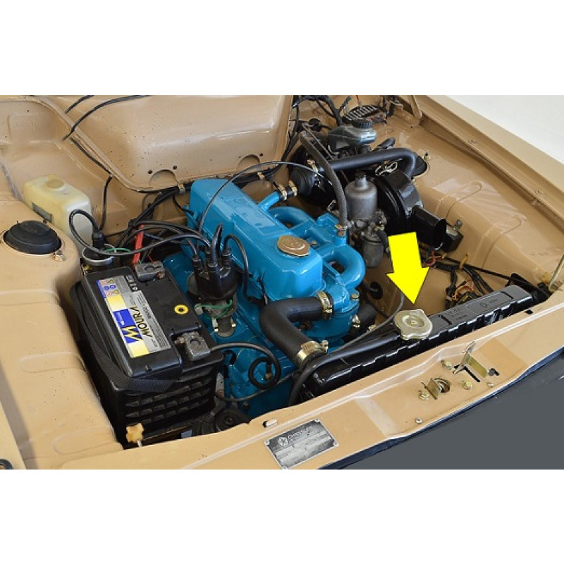 Radiador Com Suporte Ventoinha Dodge 1800 Polara Funcionando 