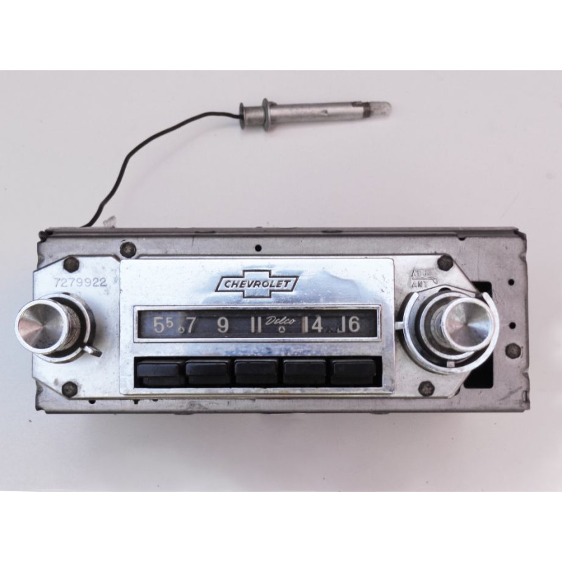 Rádio Chevrolet Bel Air Impala 1963 E 64 Original Sem Teste