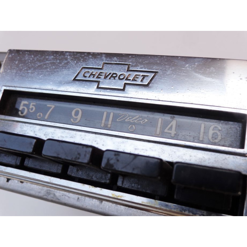Rádio Chevrolet Bel Air Impala 1963 E 64 Original Sem Teste
