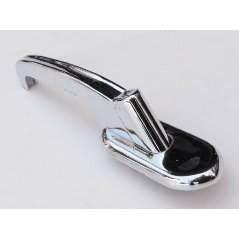 Maçaneta Externa Carro Antigo Adaptação Hot Rod Cromada - Jogo