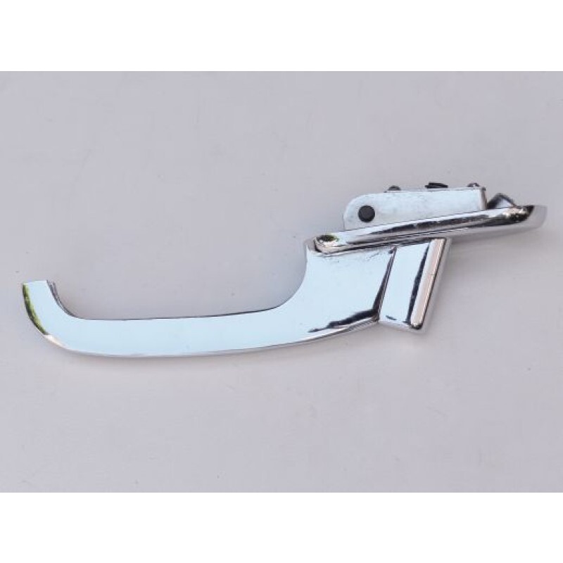 Maçaneta Externa Carro Antigo Adaptação Hot Rod Cromada - Jogo