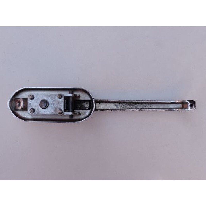 Maçaneta Externa Carro Antigo Adaptação Hot Rod Cromada - Jogo