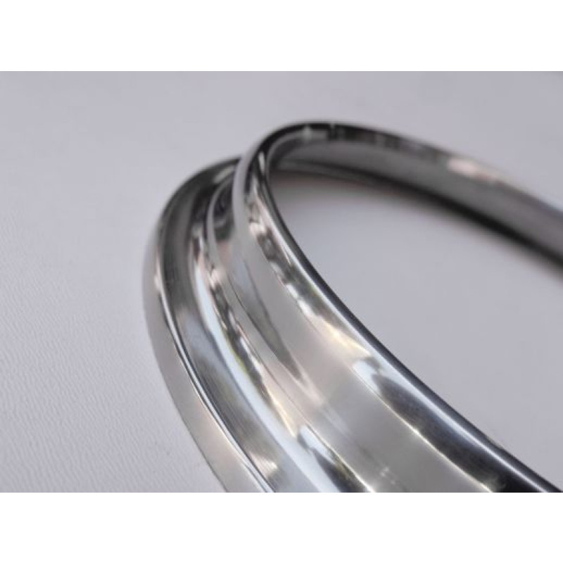 Aro Moldura Velocímetro Chevrolet Boca De Sapo 47 À 53 Inox