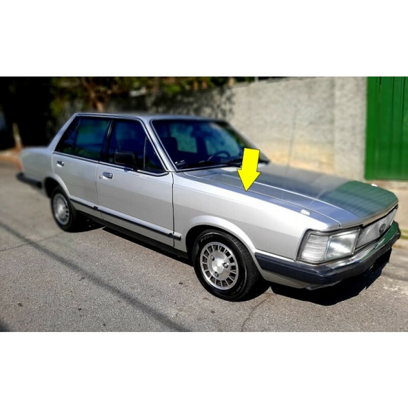 Para-lama Dianteiro Esquerdo Del Rey Até 84 Original Usado