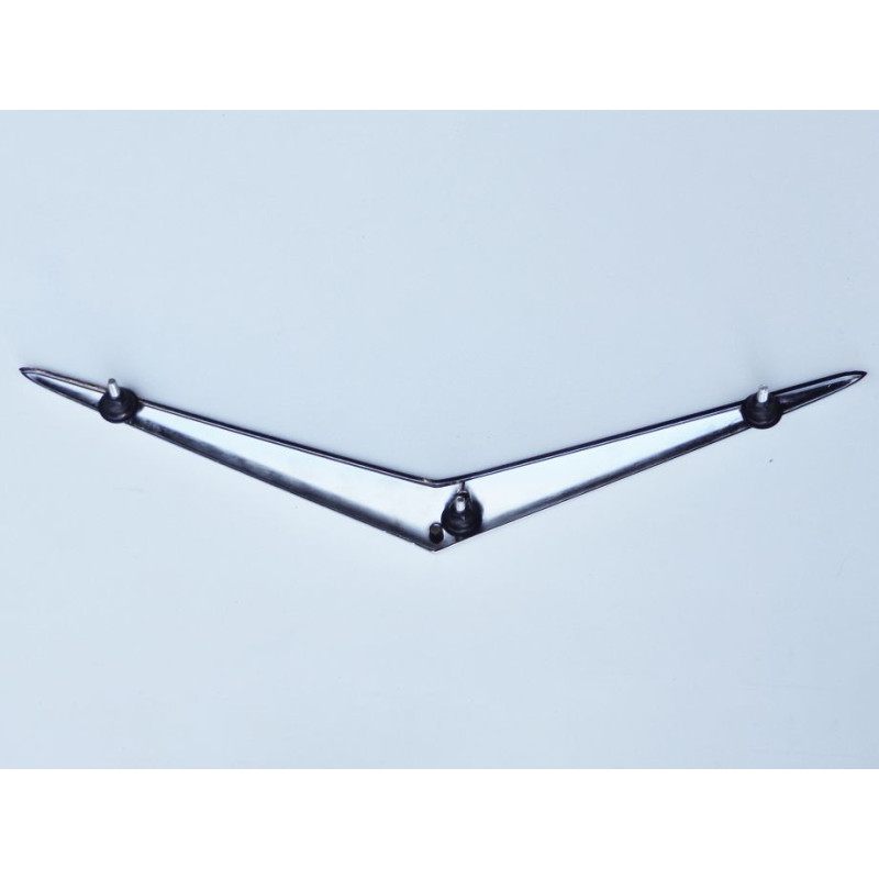 Emblema V Do Capô Chevrolet Passeio Bel Air 1956 Novo