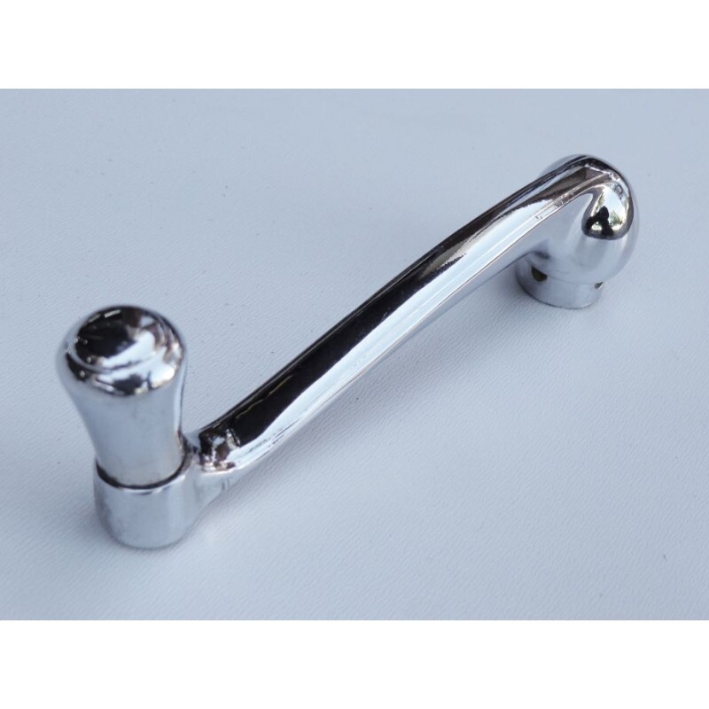 Manivela Vidro Cromada Ford Passeio 1935 E 36 Usada