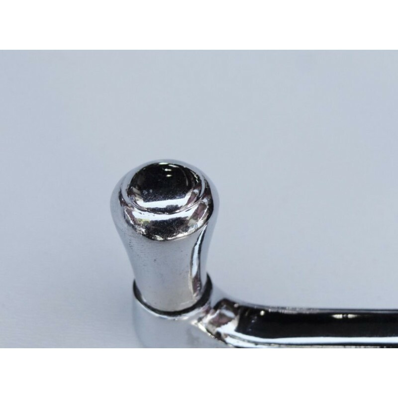 Manivela Vidro Cromada Ford Passeio 1935 E 36 Usada